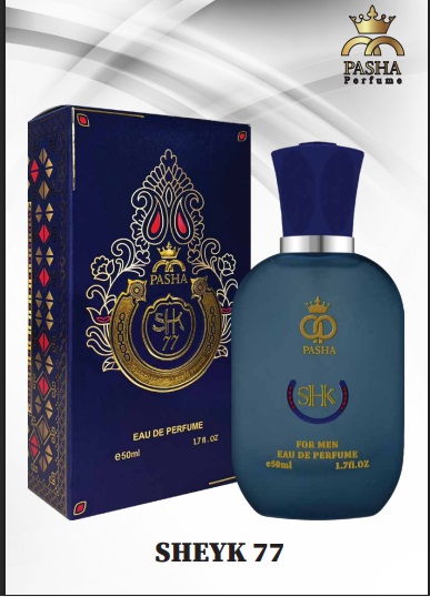 ادکلن شیخ 77 کالرفول 50 میل پاشا