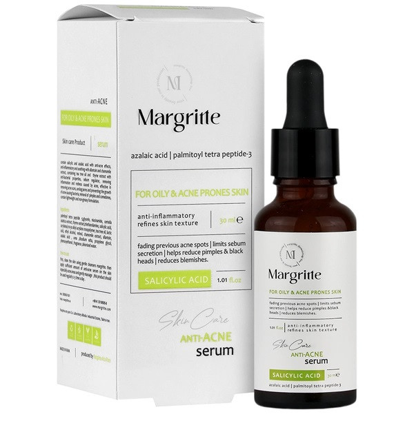 سرم ضد جوش پوست چرب و آکنه ای مارگریت