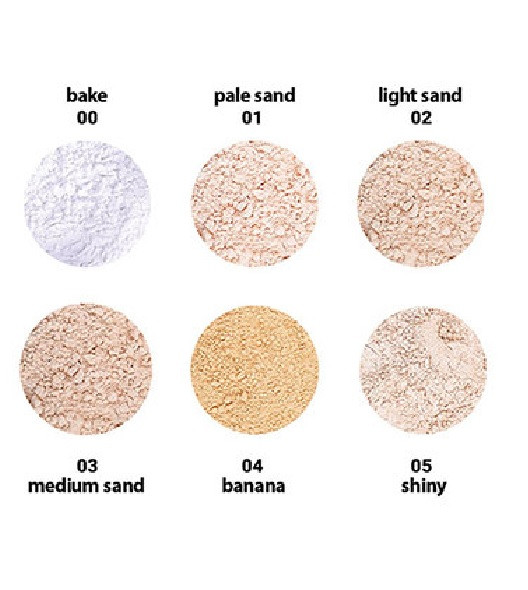 شماره 01 شنی کم رنگ، شماره 2 شنی روشن، شماره 3 شنی متوسط