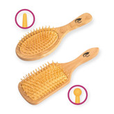 لوپینا، برس چوبی مدل بیضی(Sh 017) و مدل تخت(Sh 016)